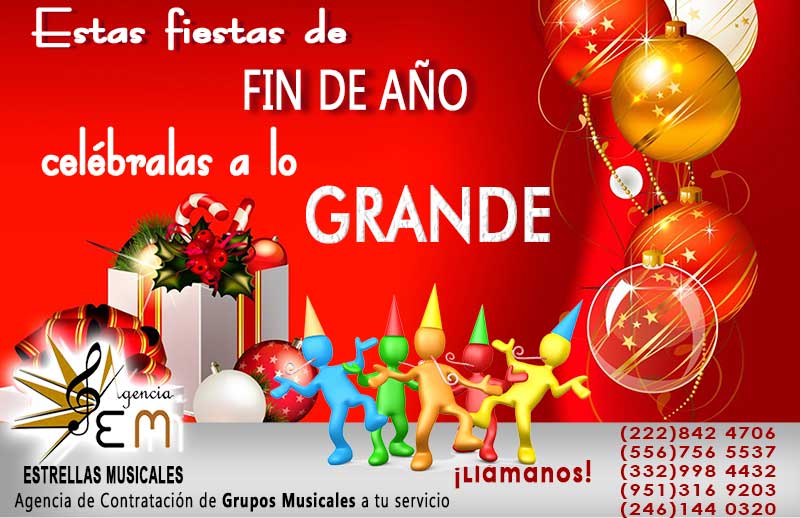 Contratacion de grupos musicales para navidad