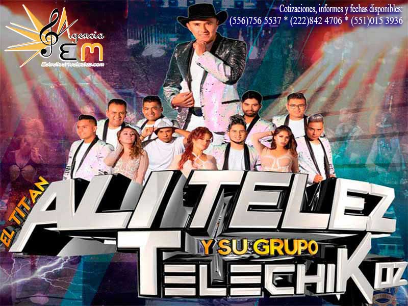 Cuanto cobra Ali Telez y los Telechikoz contrataciones telefonos informes