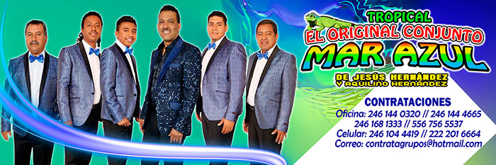 contratacion conjunto mar azul promocion grupos musicales