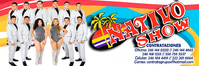 Cuanto cobra nativo show, Telefonos, Contratacion informes